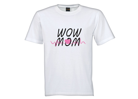 Mothersday T-Shirt - wow mom